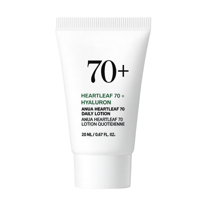 Заспокійливий лосьйон для обличчя Anua Heartleaf 70% Daily Relief Lotion, 20 мл