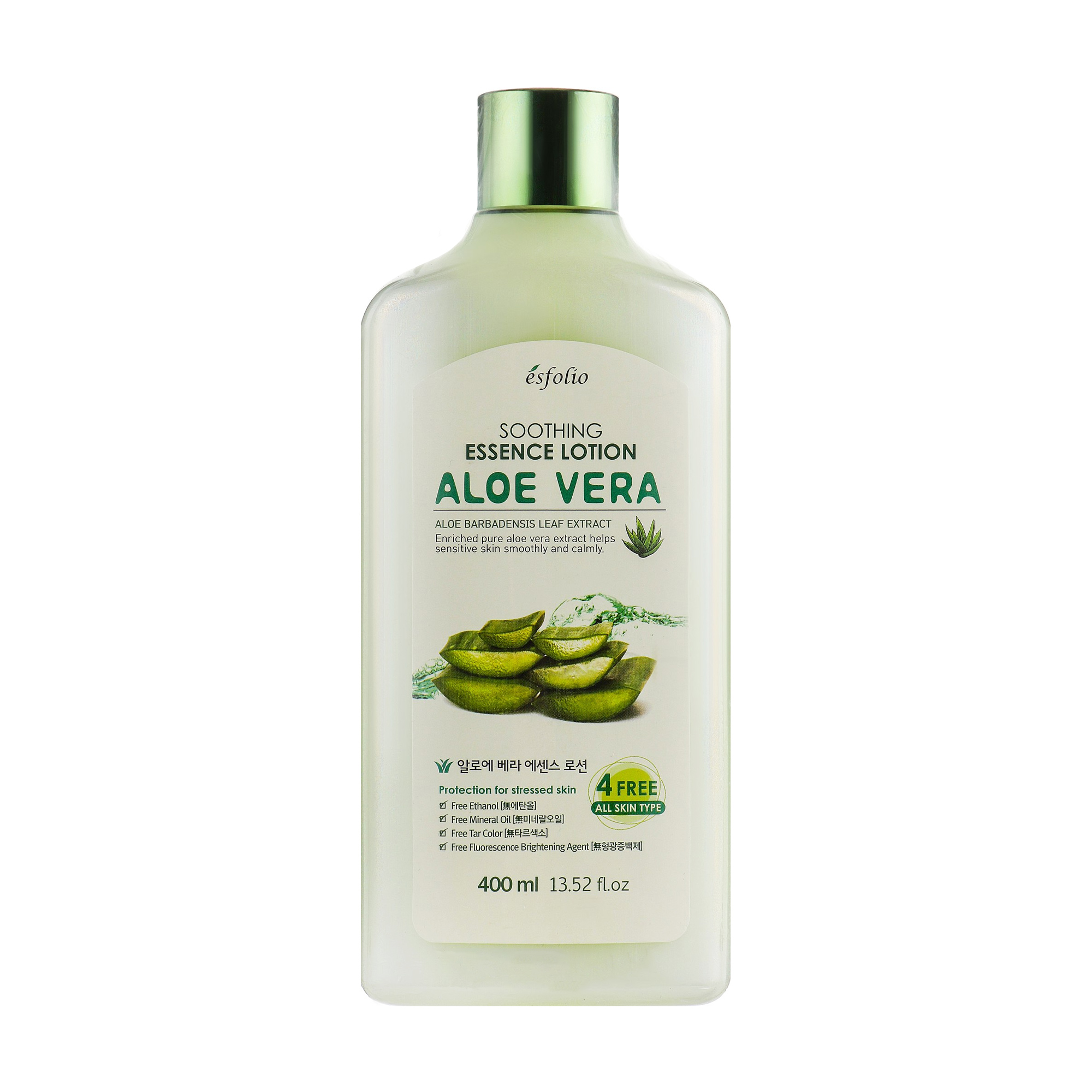 Заспокійливий лосьйон для обличчя Esfolio Aloe Vera Soothing Essence Lotion, 400 мл
